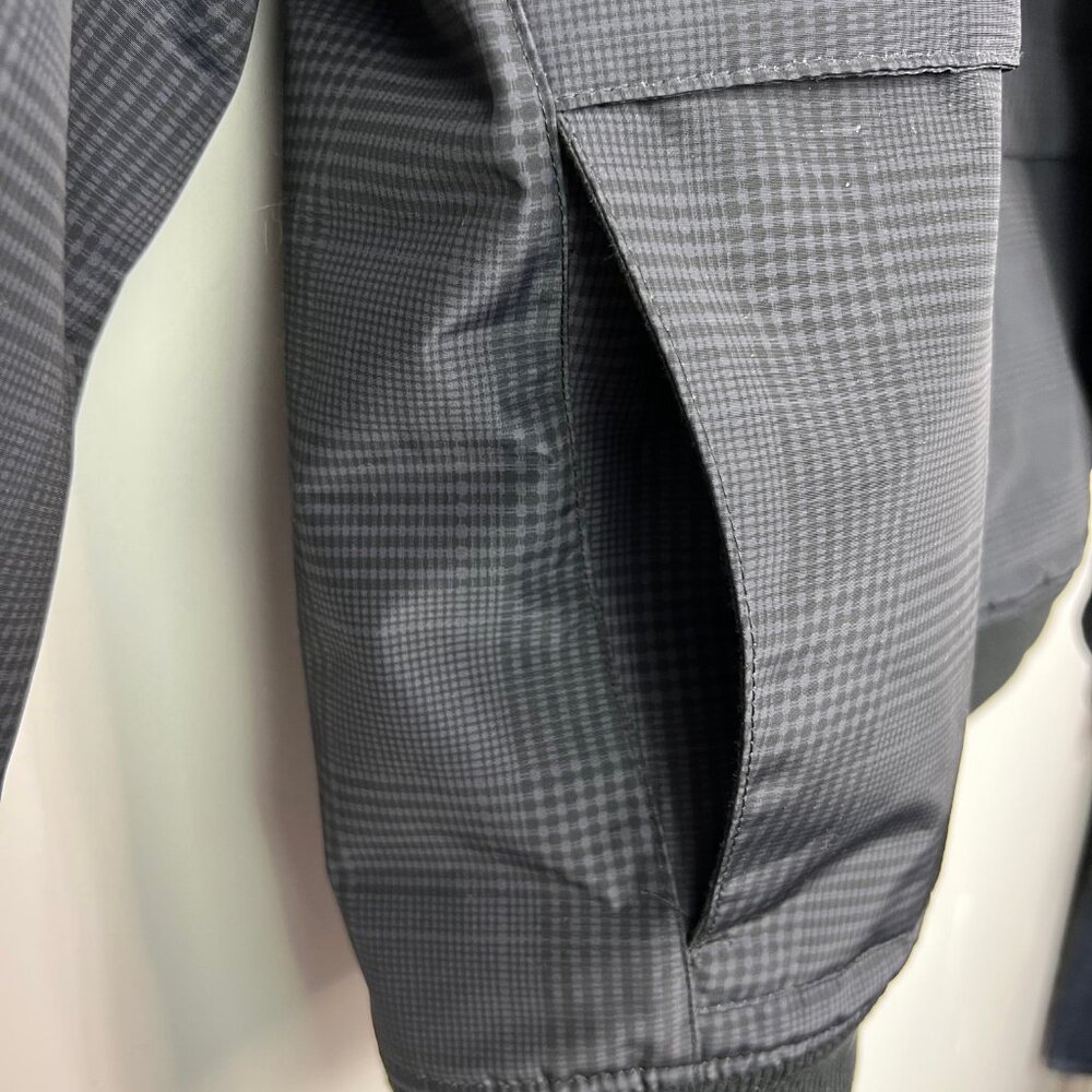 VRST Insulated Bomber Jacket Coat Black Grey‎ Plaid Men's Size XXL - Picture 3 of 6